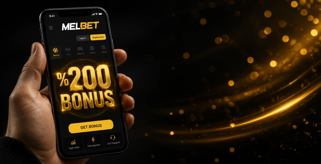 MelBet APK indir — %200 hoş geldin bonusu